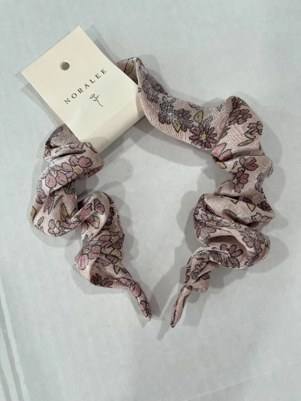 Girl - NWT - Gathered Headband in Harvest Fleur